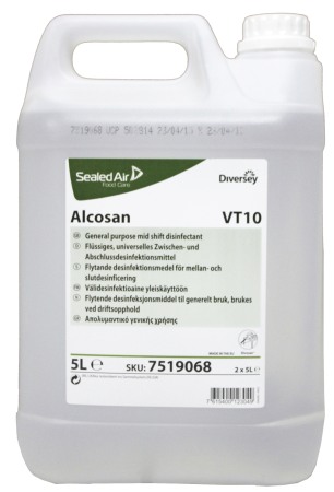 Dezinfectanti de suprafete - DI Alcosan VT10 - Dezinfectant alcoolic pentru suprafete 5L