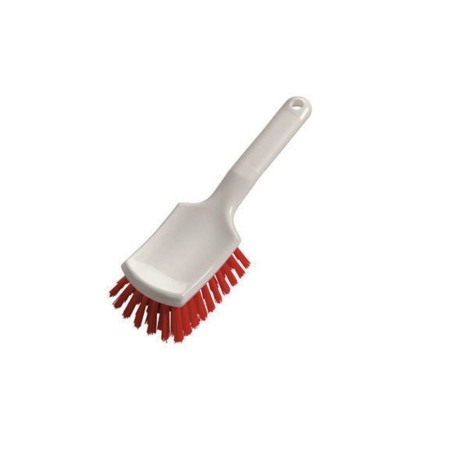 DI Churn Brush Hard Short Red - Perie pentru suprafete aspre cu maner scurt rosie