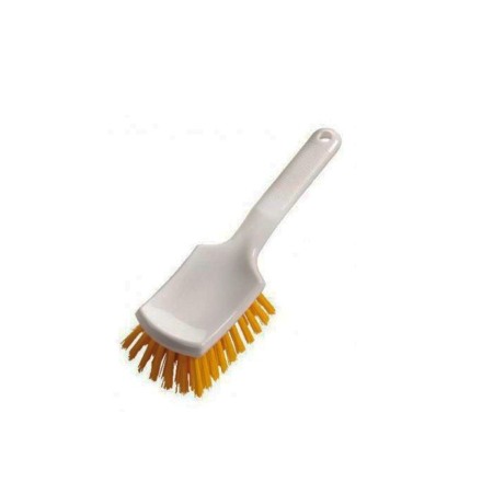 Racleta, perii pardoseala - DI Churn Brush Hard Short Yellow - Perie pentru suprafete aspre cu maner scurt galbena