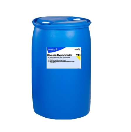 Dezinfectanti de suprafete - DI Divosan Hypochlorite - Dezinfectant pe bazat pe hipoclorit de sodiu 200L