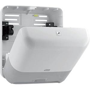 Dispenser alb cu senzor pentru prosoape rola, Tork Matic [1]