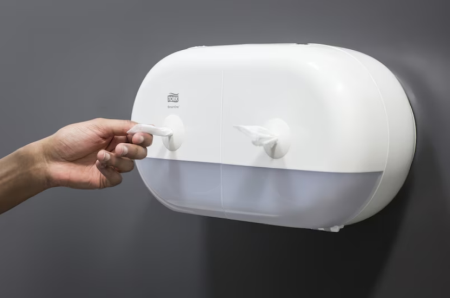 Dispenser alb hartie igienica, Tork SmartOne Twin [3]