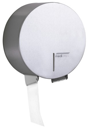 Dispensere hartie igienica - Dispenser de hârtie igienica din inox satinat cu rola de hartie industriala 230mm
