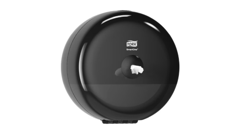 Dispensere hartie igienica - Dispenser hartie igienica Tork Smart One, Negru - Rola hartie igienica mini