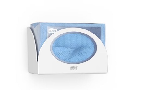 Dispensere prosoape pliate - Dispenser mic pachet lavete industriale Tork