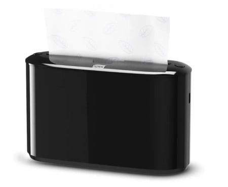 Dispenser negru, de masa, pentru servetele Xpress Tork