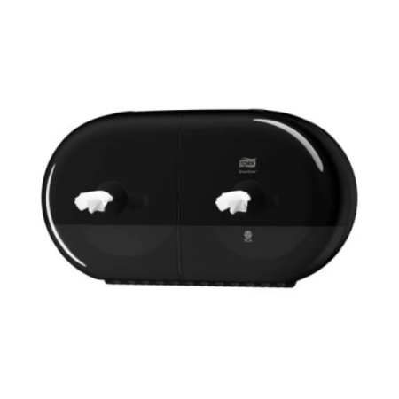 Dispensere hartie igienica - Dispenser negru hartie igienica, Tork SmartOne Twin