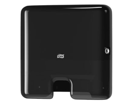 Dispensere prosoape pliate - Dispenser pentru servetele Xpress mini Tork, negru, Z fold, capacitate 200 servetele