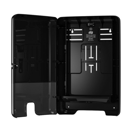 Dispenser servetele Xpress mare Tork, Z fold, negru, capacitate 500 servetele [1]