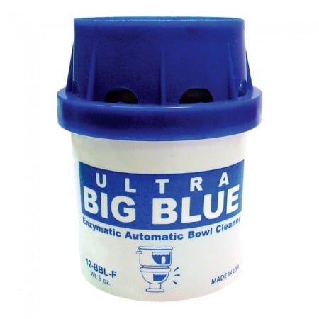 Odorizante profesionale - Dispozitiv automat, cu enzime ,pentru curatarea toaletelor Ultra Big Blue