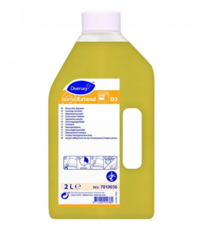 Detergenti profesionali - Diversey, Detergent degresant profesional Suma Extend D3, 2L