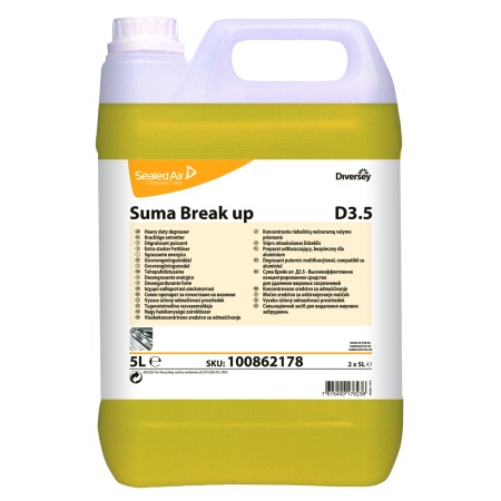 Detergenti profesionali - Diversey, Detergent degresant Suma Break up D3.5, 5L