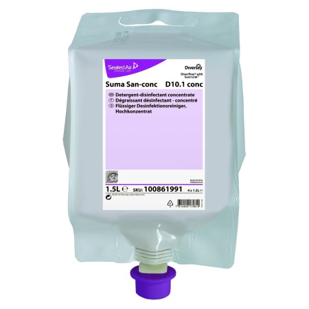 Dezinfectanti de suprafete - Diversey, Detergent Dezinfectant Suma San D10.1 Conc, 1.5L