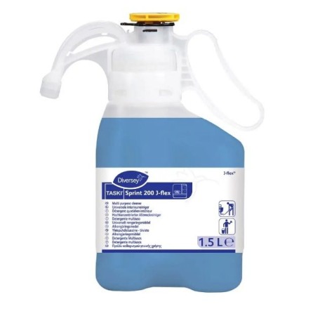 Detergenti geamuri - Diversey, Detergent general concentrat pentru suprafete lavabile TASKI Sprint 200 J-Flex, 1.5L