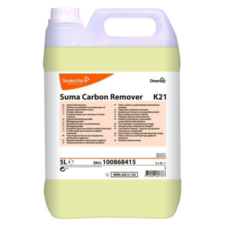 Detergenti bucatarie - Diversey, Detergent imersie/pre- inmuiere Suma Carbon Remover K21, 5L