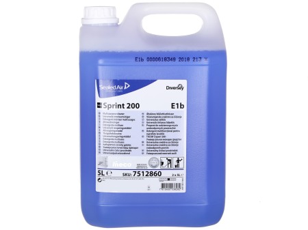 Detergenti geamuri - Diversey, Detergent profesional multifunctional concentrat, pentru suprafete lavabile TASKI Sprint 200, 5L