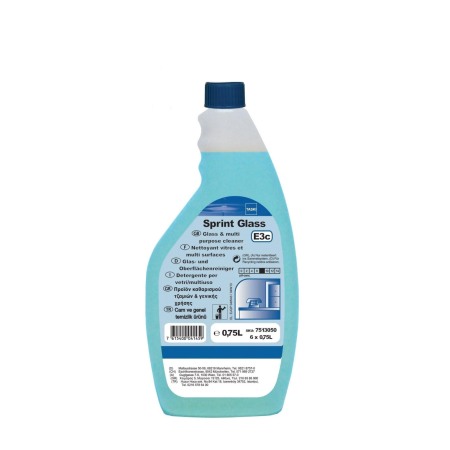 Detergenti geamuri - Diversey, Detergent profesional pentru geam si suprafete multiple Taski Sprint Glass, 750 ml