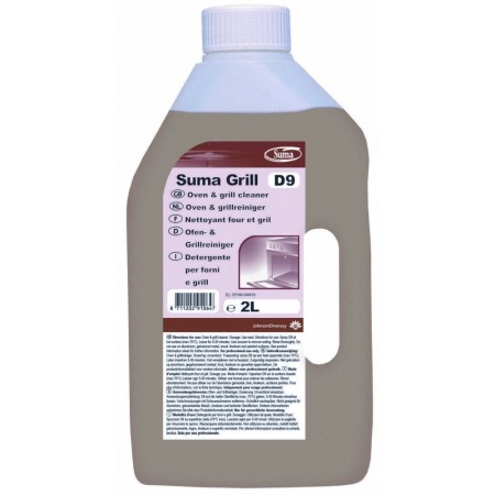 Diversey, Detergent profesional pentru indepartarea depunerilor carbonizate din cuptoare si gratare Suma Grill D9, 2L