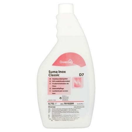 Diversey, Detergent profesional pentru inox Suma Inox Classic D7, 750 ml