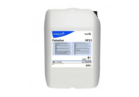 Detergenti bucatarie - Diversey, Detergent spumant cu putere mare de degresare, compatibil cu metale sensibile Fatsolve, 20L