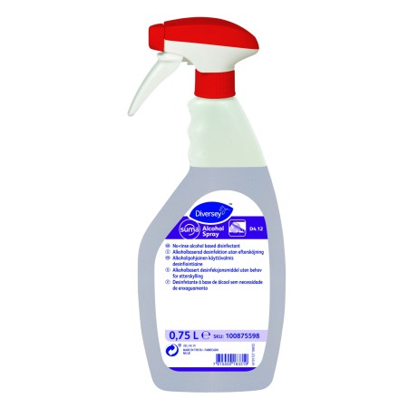Dezinfectanti de suprafete - Diversey, Dezinfectant lichid pe baza de alcool Suma Alcohol Spray, 750 ml