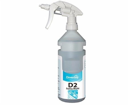 Detergenti profesionali - Diversey, Flacon cu pulverizator gol Suma Multi D2, 750 ml