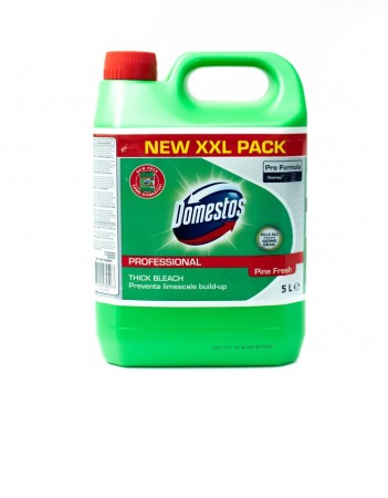 Dezinfectanti de suprafete - Domestos Pro Formula Detergent Lichid Dezinfectant Zilnic Pine Fresh 5L