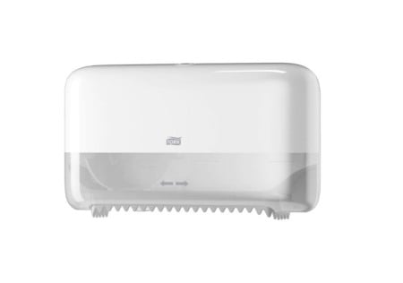 Dispensere hartie igienica - Dozator de hÃ¢rtie igienicÄƒ rolÄƒ medie, Tork, fÄƒrÄƒ tub, alb