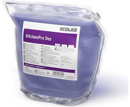 Dezinfectanti de suprafete - Ecolab, Detergent dezinfectant bucatarie Kitchen Pro Des, 2 L