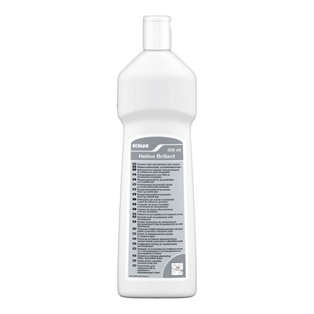 Detergenti profesionali - Ecolab, Solutie pentru curatarea suprafetelor din inox Helios Brillant, 500 ml