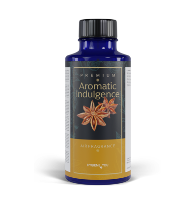 Odorizante camera - Esenta Parfum Premium pentru Dispenser, aroma Indulgenta Aromatica, 450ml