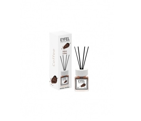 Odorizante profesionale - Eyfel  Odorizant camera cu betisoare, Aroma Cafea 120ml