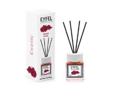 Odorizante profesionale - Eyfel  Odorizant camera cu betisoare, Aroma Exotic 120ml