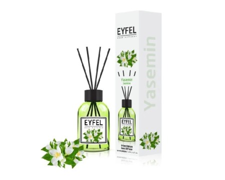 Odorizante profesionale - Eyfel  Odorizant camera cu betisoare, Aroma Iasomie 120ml
