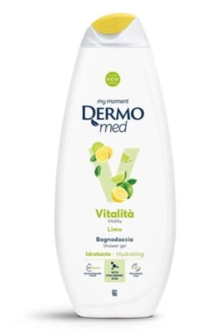 Produse ingrijire personala - Gel de dus cu lime Vitalita, 750 ml, Dermomed