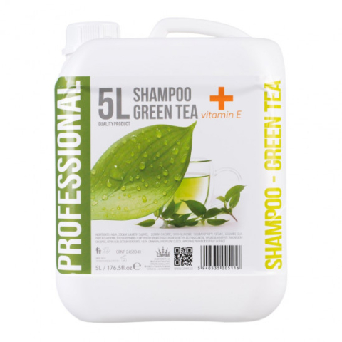 Gama de cosmetice hoteliere Black Tie - Sampon  - Green Tea si Vitamina E, 5L - Omnia