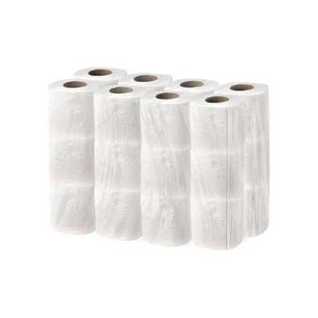 Consumabile hartie - Hartie igienica, 2 straturi, alba, 24 buc/ pachet