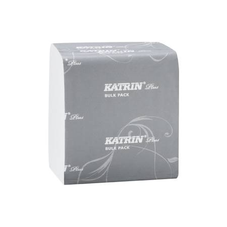 Consumabile hartie - Hartie igienica pliata Katrin Plus Toilet Bulk