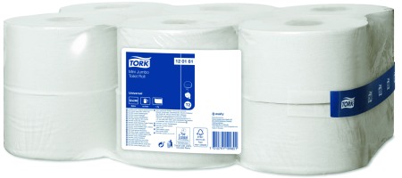 Consumabile hartie - Hartie igienica rola Tork mini jumbo universal, 1 strat, 240m