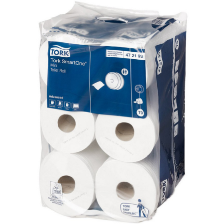 Consumabile hartie - Hartie igienica Tork Smart One Mini - 111m