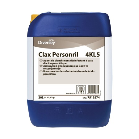 Detergenti profesionali - Inalbitor dezinfectant lichid, pe baza de acid peracetic Clax Personril 4KL5 20L