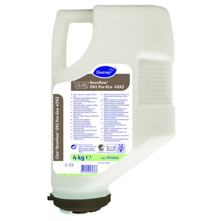 Detergenti profesionali - Inalbitor pentru rufe colorate, pe baza de oxigen activ la temperaturi medii Clax Revoflow OXI 4 kg