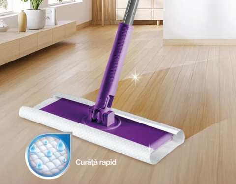 Mop No-Touch de curatare a podelei uscata si umeda [1]