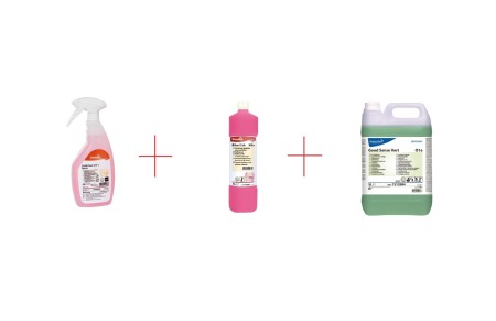 Pachete Promo - Pachet promo detergenti pentru grup sanitar si pardoseli