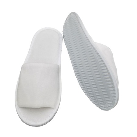 Papuci deschisi in fata bumbac 100%, velour, 8mm [1]