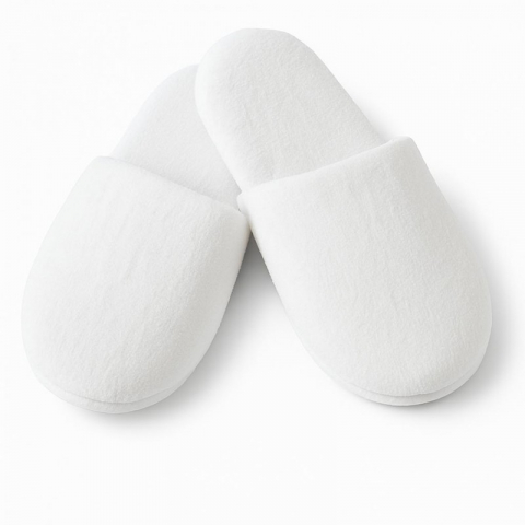 Papuci inchisi in fata din velour, 30mm [1]