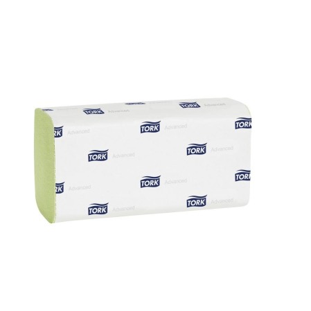 Prosoape hartie pliate - Prosoape pentru Maini Pliate Tork Singlefold, verzi, 2 straturi