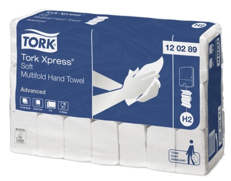 Prosoape pentru maini Tork Express, Multifold Soft, 2 straturi [1]