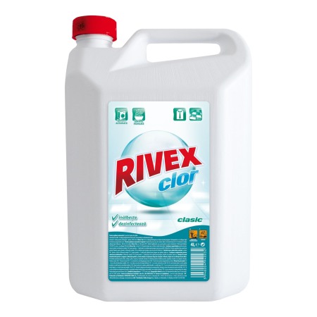 Dezinfectanti de suprafete - Rivex Clor Clasic Curata, Inalbeste, Dezinfecteaza 4 L