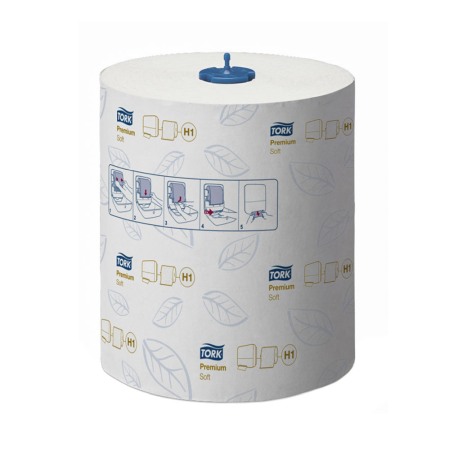 Role prosop hartie - Rola prosop hartie maini Premium Delicat, 120m, 2 straturi, Tork Matic